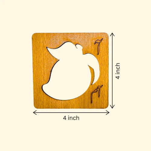 1-10 Counting Stencils with Puzzles (10 Pcs)