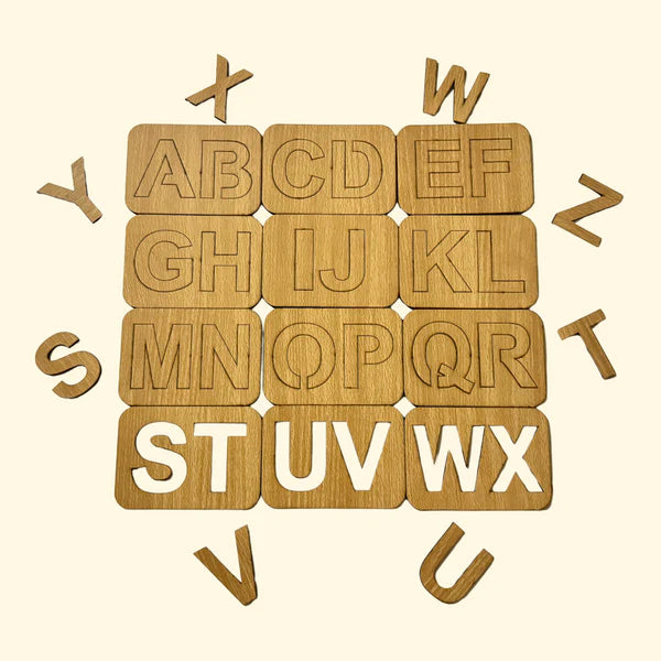1-10 Counting Stencils with Puzzles (10 Pcs)