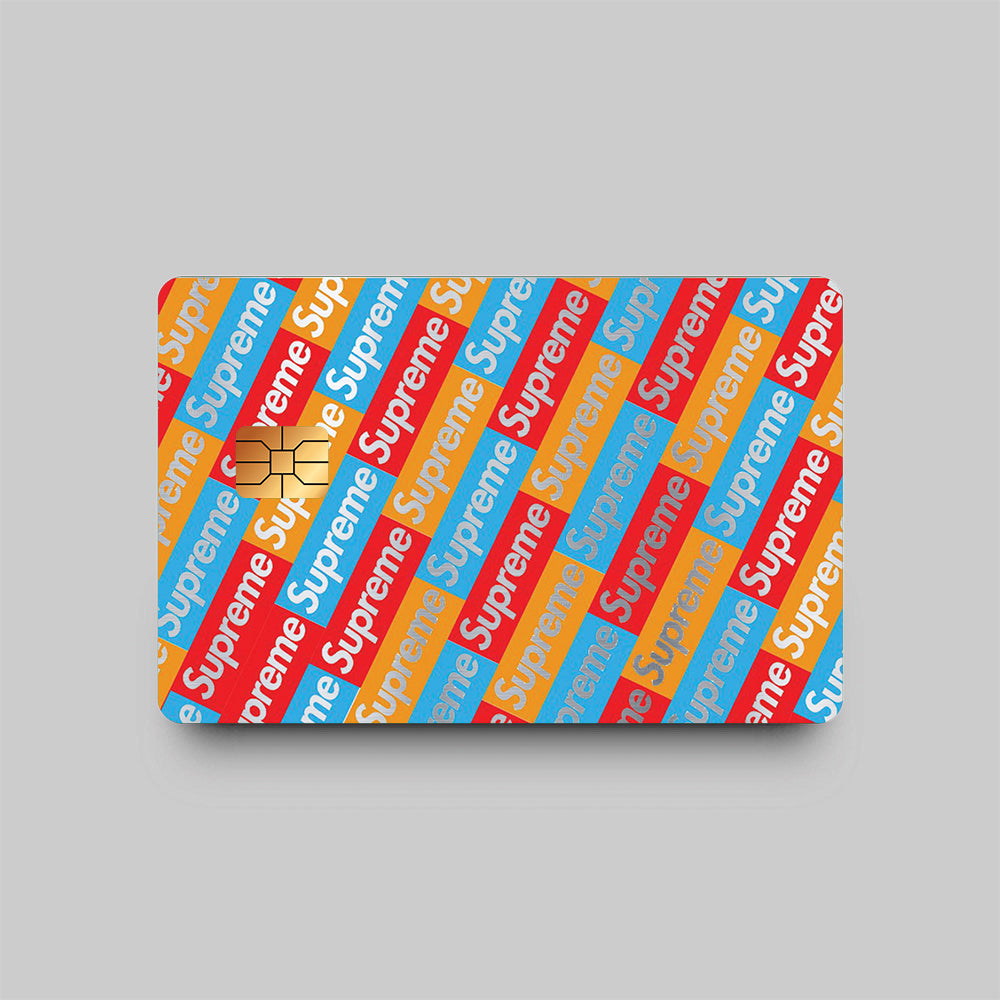 Hologram Supreme colors Card Skin