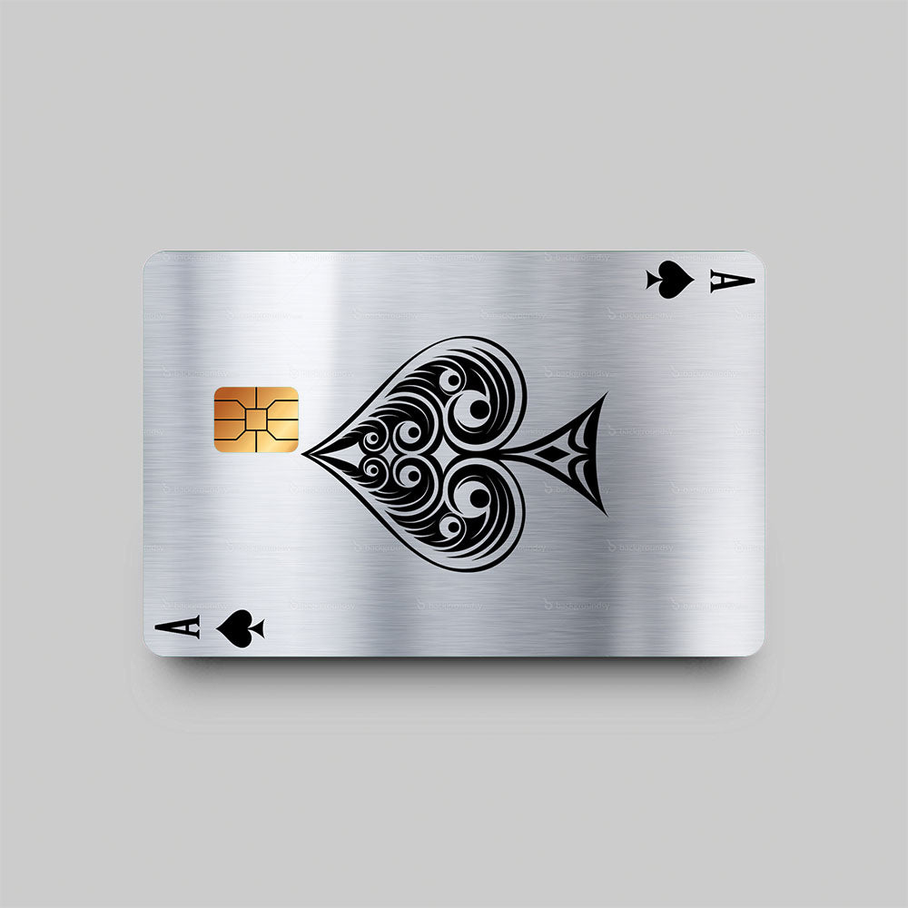 Silver  playing card  Skin